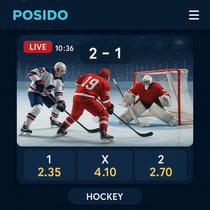 Posido - Hockey Betting - Czech Extraliga