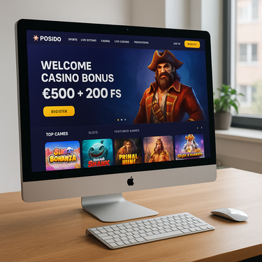 Posido - Design platformy - Tmavý motiv a intuitivní rozhraní